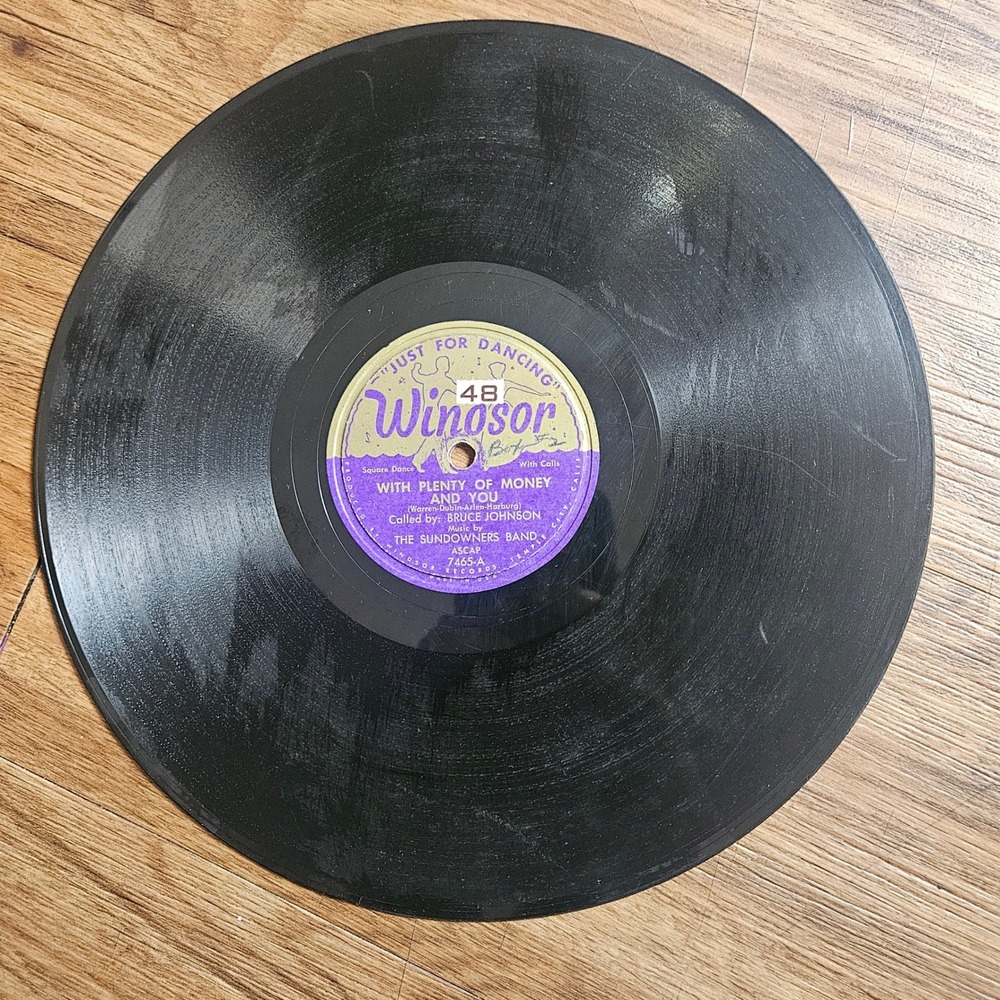 The Sundowners Band – With Plenty Of Money And You 1958 Windsor 78RPM‎ V+/V+